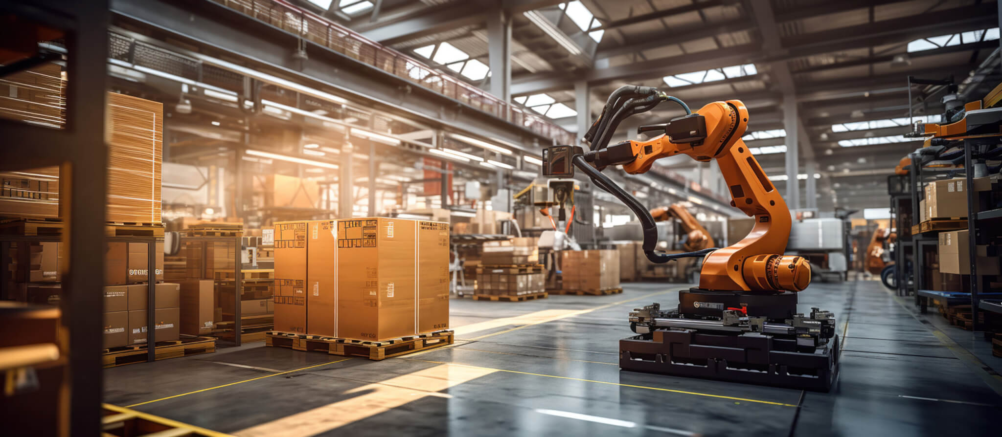 Automated robotic systems enhance manufacturing in smart warehou