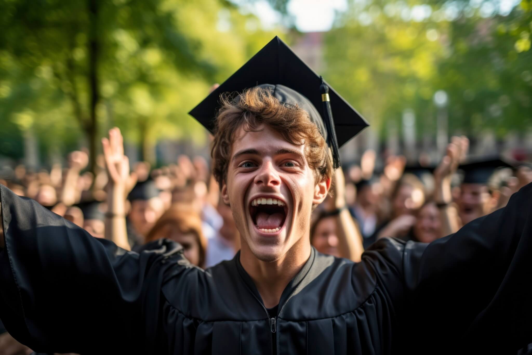 Hope scholarship -young-man-graduation